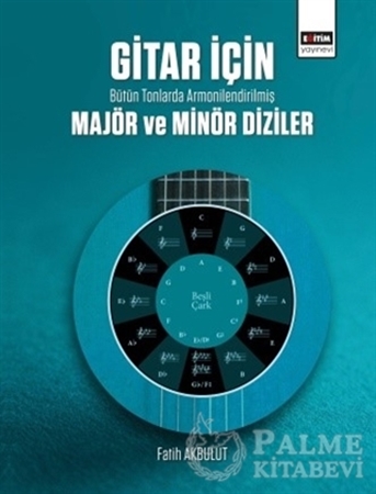Resim Gitar İçin Bütün Tonlarda Armonilendirilmiş Majör ve Minör Diziler