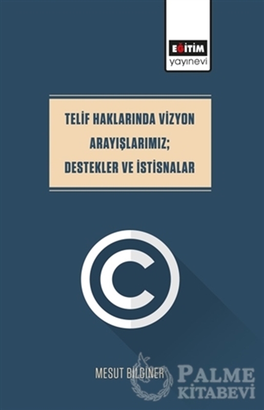 resm Telif Haklarında Vizyon Arayışlarımız; Destekler Ve İstisnalar