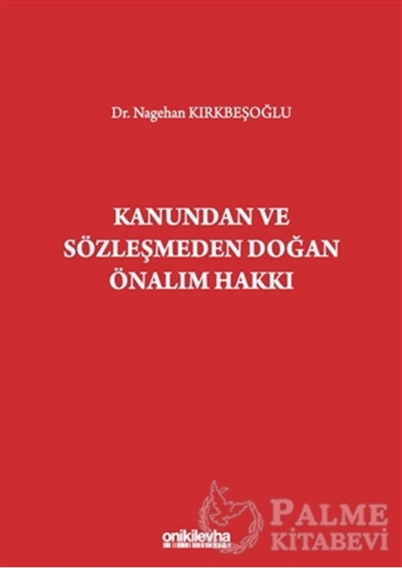 resm Kanundan ve Sözleşmeden Doğan Önalım Hakkı