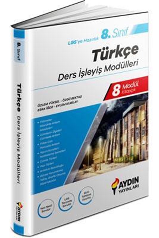 resm 8.Sınıf LGS Türkçe Ders İşleyiş Modülleri
