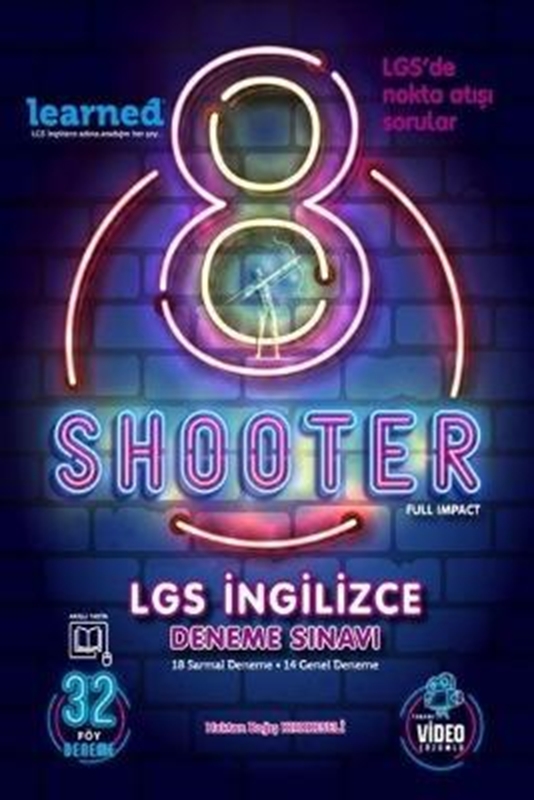 resm Learned 8. Sınıf Shooter LGS İngilizce Deneme Sınavı