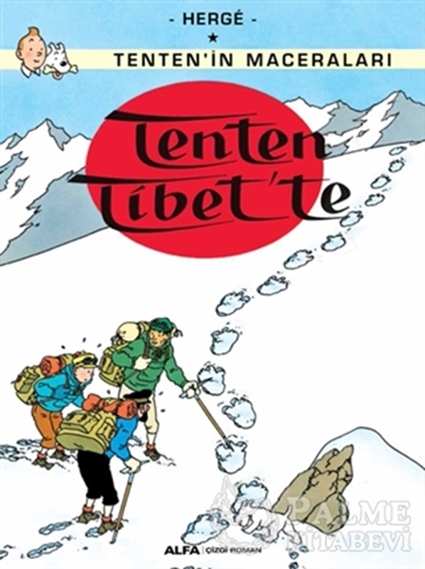 resm Tenten Tibet’te - Tenten’in Maceraları