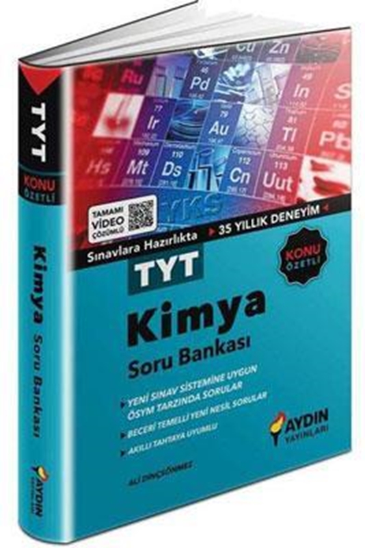 resm TYT Kimya Konu Özetli Tamamı Video Çözümlü Soru Bankası