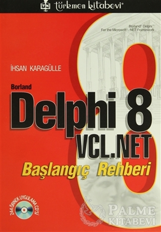 resm Borland Delphi 8 VCL.Net Başlangıç Rehberi