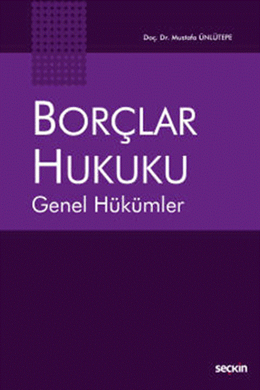 resm Borçlar Hukuku Genel Hükümler