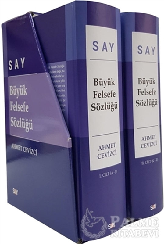 resm Say Büyük Felsefe Sözlüğü (2 Cilt Takım)