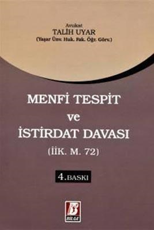 resm Menfi Tespit ve İstirdat Davası