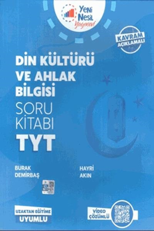 resm YKS TYT Din Kültürü ve Ahlak Bilgisi Soru Kitabı