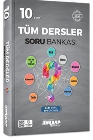 Resim 10. Sınıf Tüm Dersler Soru Bankası