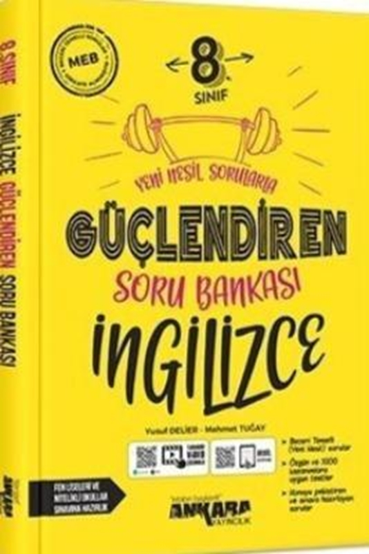 resm 8. Sınıf İngilizce Güçlendiren Soru Bankası