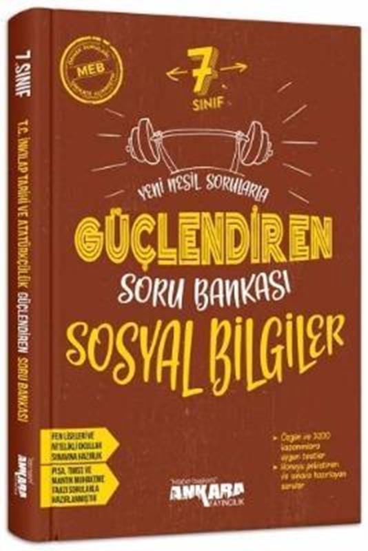 resm 7. Sınıf Sosyal Bilgiler Güçlendiren Soru Bankası