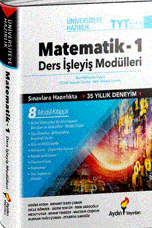 resm TYT Matematik Ders İşleyiş Modülleri 1. Kitap