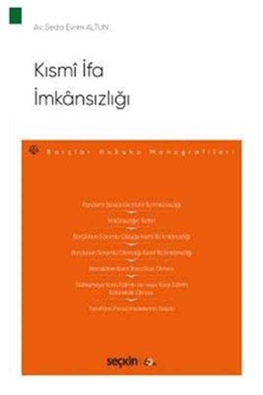 resm Kısmi İfa İmkansızlığı