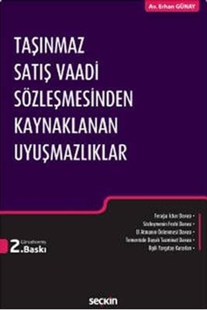 Resim Taşınmaz Satış Vaadi Sözleşmesinden Kaynaklanan Uyuşmazlıklar