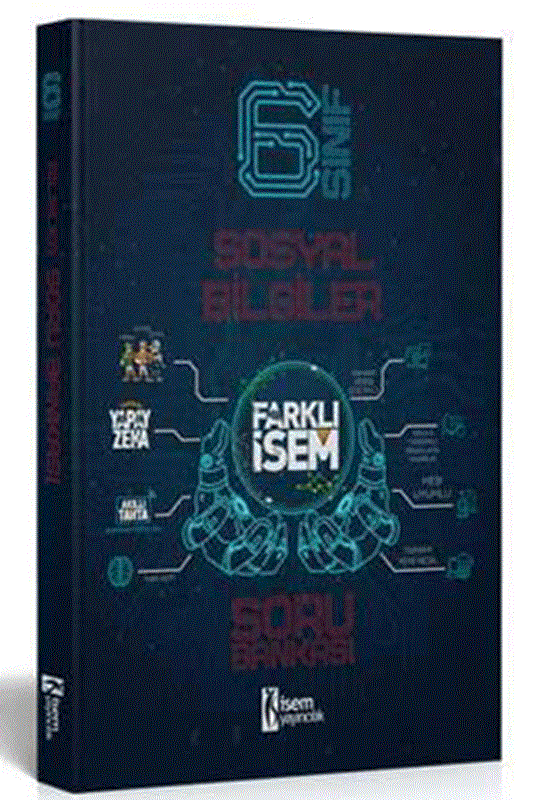 resm 6. Sınıf Farklı İsem Sosyal Bilgiler Soru Bankası