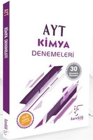 Resim YKS AYT Kimya Çözümlü 30 Deneme