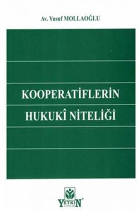 resm Kooperatiflerin Hukuki Niteliği