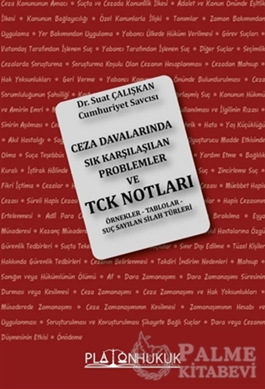 resm Ceza Davalarında Sık Karşılaşılan Problemler ve TCK Notları