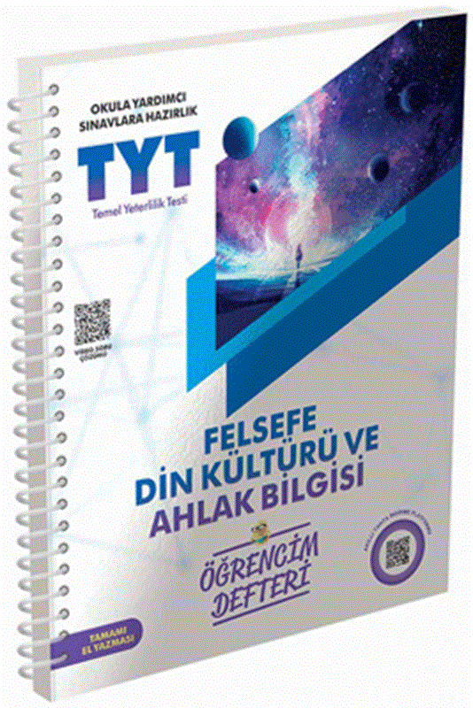 resm TYT Felsefe Din Kültürü ve Ahlak Bilgisi Öğrenci Defteri