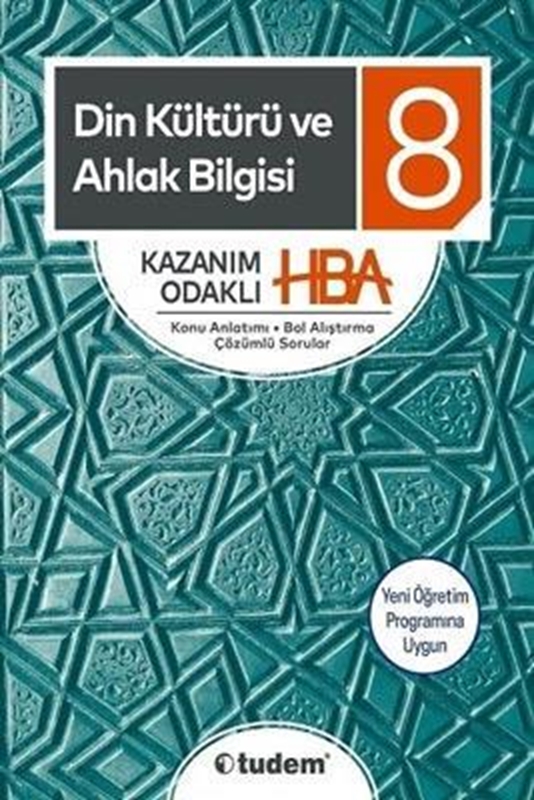 resm 8. Sınıf Din Kültürü ve Ahlak Bilgisi Kazanım Odaklı HBA