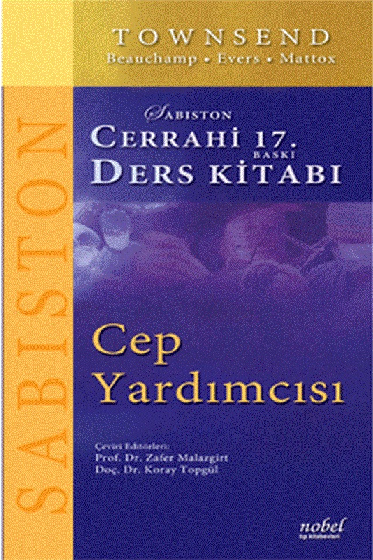 resm Sabiston Cerrahi Ders Kitabı