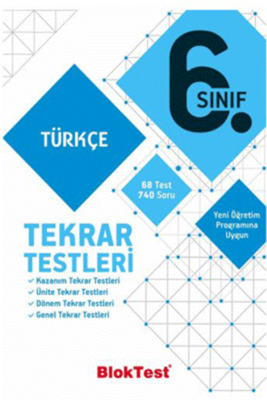 resm 6. Sınıf Türkçe Tekrar Testleri