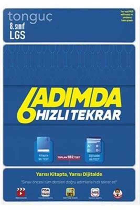resm 8. Sınıf LGS 6 Adımda Hızlı Tekrar