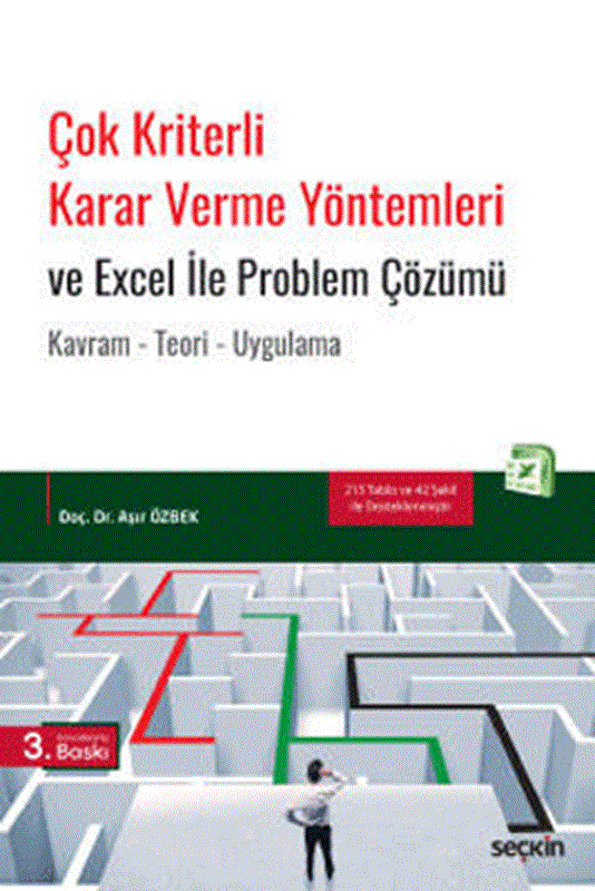 resm Çok Kriterli Karar Verme Yöntemleri ve Excel İle Problem Çözümü