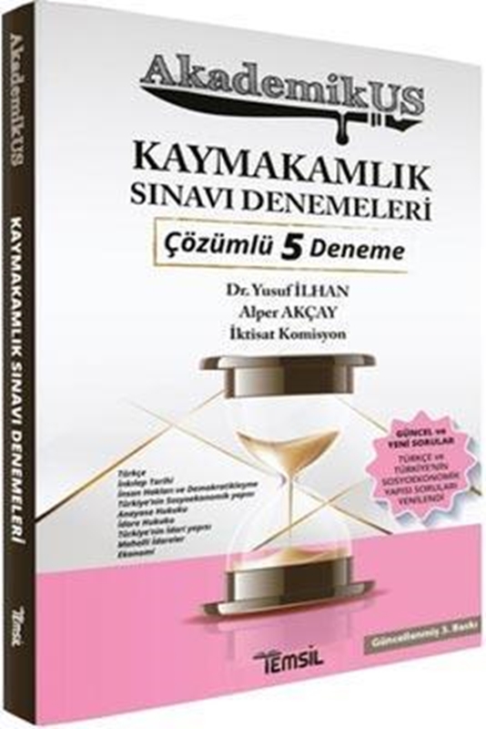 resm AkademikUS Kaymakamlık Sınavı Çözümlü 5 Deneme