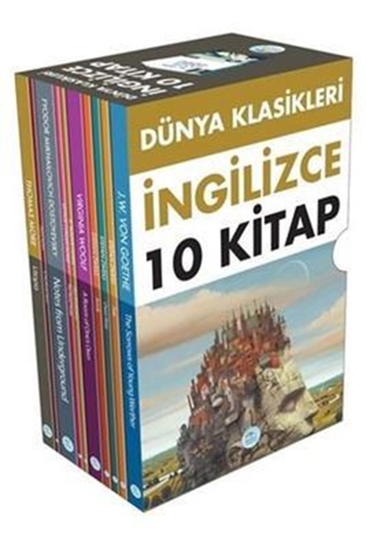 resm Dünya Klasikleri Seti 10 Kitap (İngilizce)