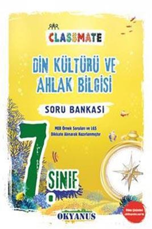 resm 7. Sınıf Din Kültürü ve Ahlak Bilgisi Classmate Soru Bankası