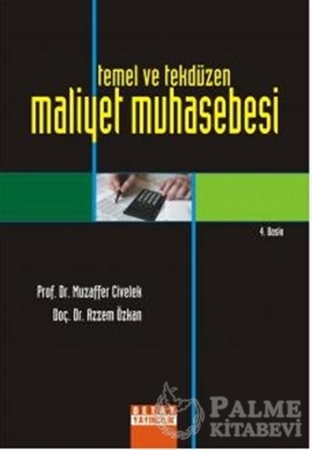 Resim Temel ve Tek Düzen Maliyet Muhasebesi