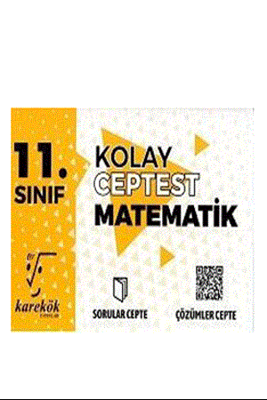 Resim 11.Sınıf Matematik Kolay Cep Test