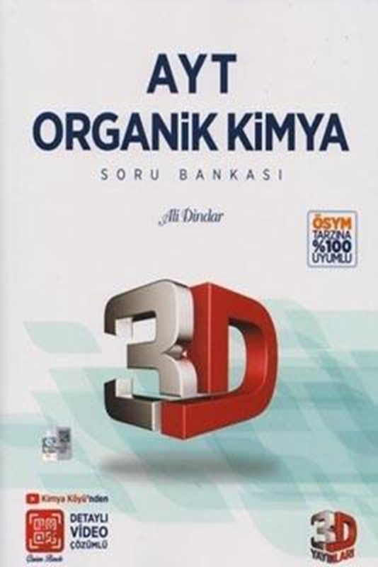 resm AYT Organik Kimya Detaylı Video Çözümlü Soru Bankası