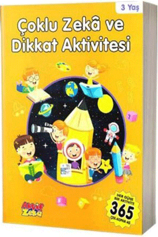resm Çoklu Zeka ve Dikkat Aktivitesi 3 Yaş