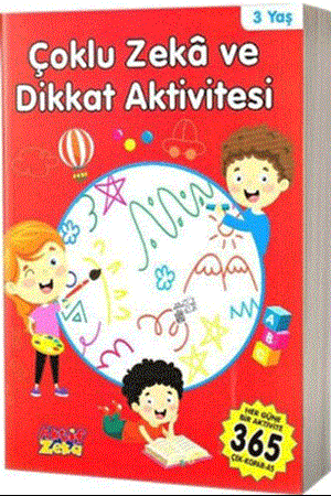 Resim Çoklu Zeka ve Dikkat Aktivitesi 3 Yaş