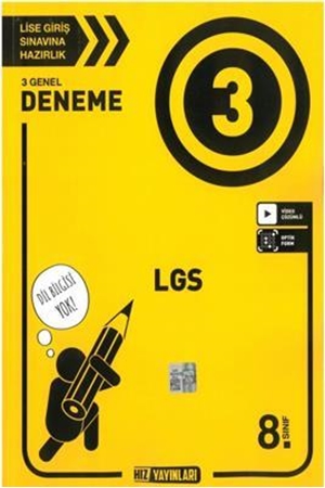 Resim 8. Sınıf LGS 3 Genel Deneme