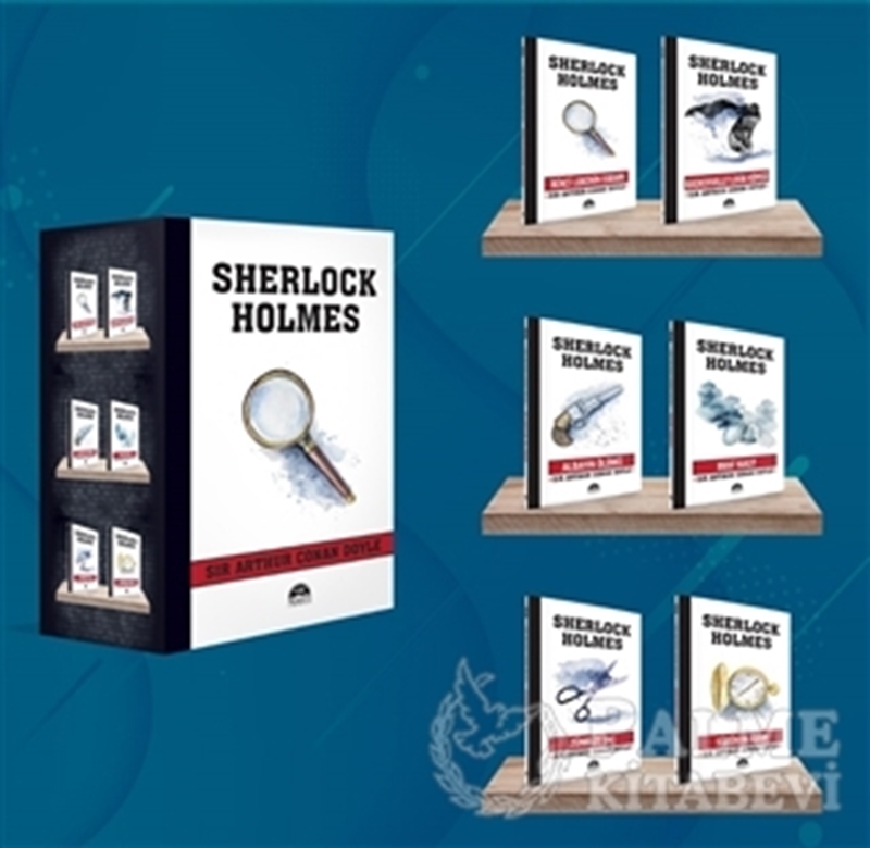 resm Sherlock Holmes - Büyüteç (6 Kitap Kutulu Set)