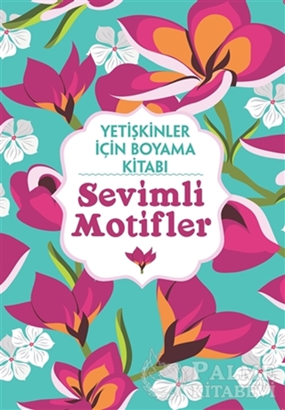 resm Sevimli Motifler - Yetişkinler İçin Boyama Kitabı