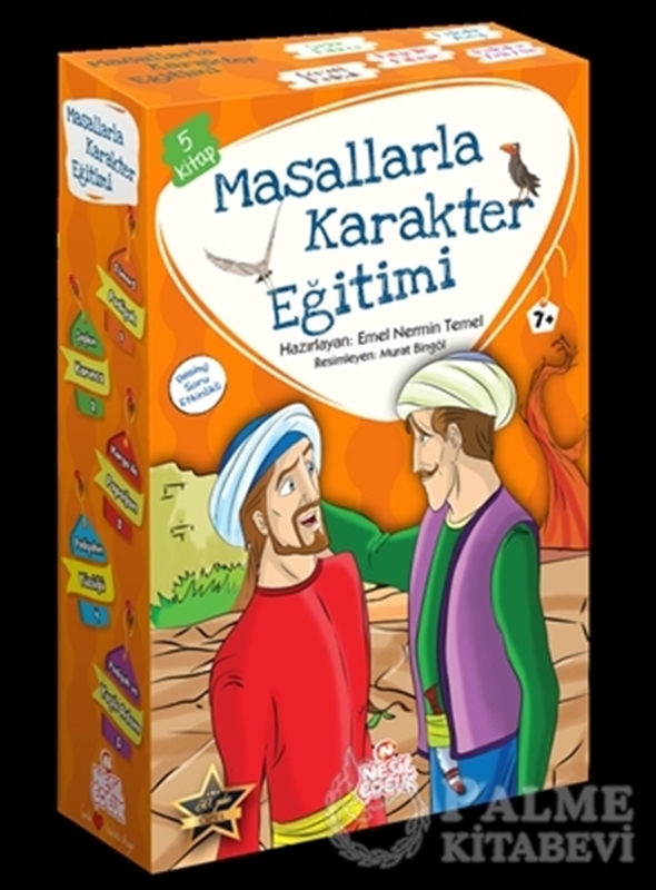 resm Masallarla Karakter Eğitimi (5 Kitap Kutulu)