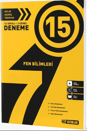 Resim 7. Sınıf Fen Bilimleri 15 li Deneme