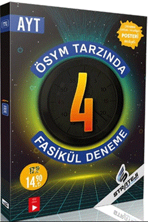 Resim YKS AYT 4 Fasikül Deneme