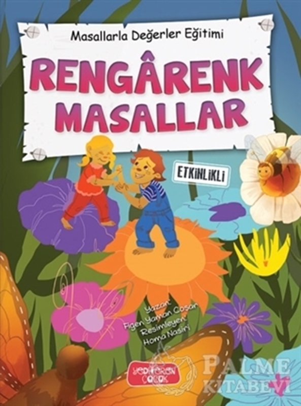 resm Rengarenk Masallar - Masallarla Değerler Eğitimi