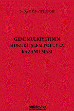 Resim Mülkiyetinin Hukuki İşlem Yoluyla Kazanılması