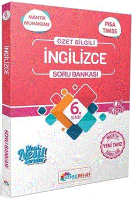resm 6. Sınıf İngilizce Özet Bilgili Soru Bankası