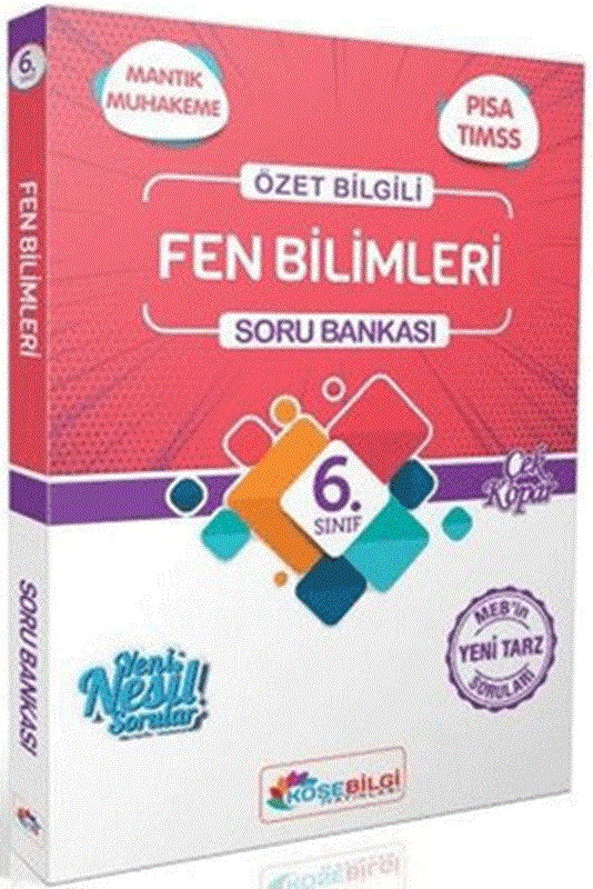 resm 6. Sınıf Fen Bilimleri Özet Bilgili Soru Bankası