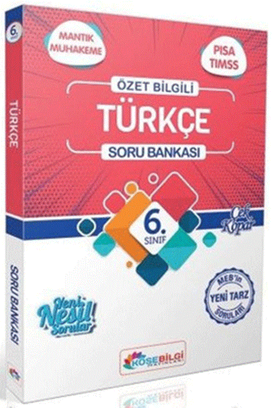 resm 6. Sınıf Türkçe Özet Bilgili Soru Bankası