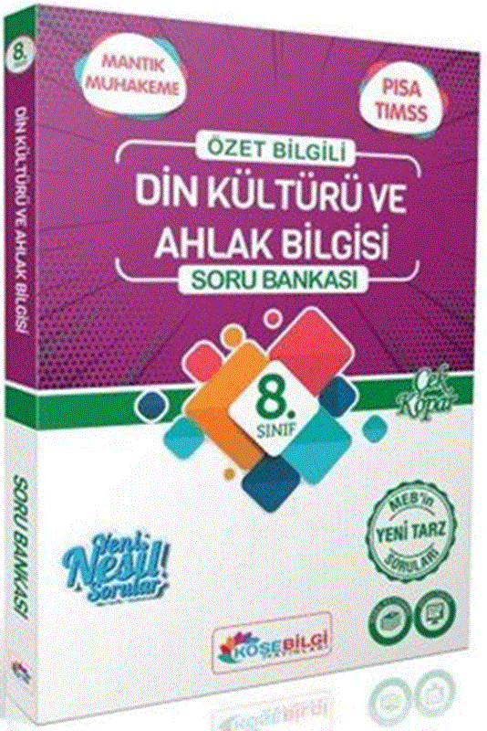 resm 8. Sınıf Din Kültürü ve Ahlak Bilgisi Özet Bilgili Soru Bankası