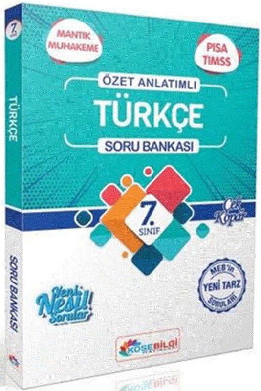 resm 7. Sınıf Türkçe Özet Bilgili Soru Bankası