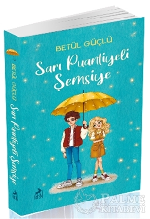 Resim Sarı Puantiyeli Şemsiye